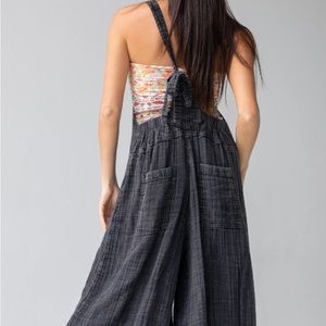 Natural life gauze overall size small NWT